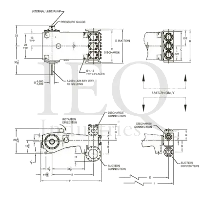 Wheatley 250M Pump Drawing