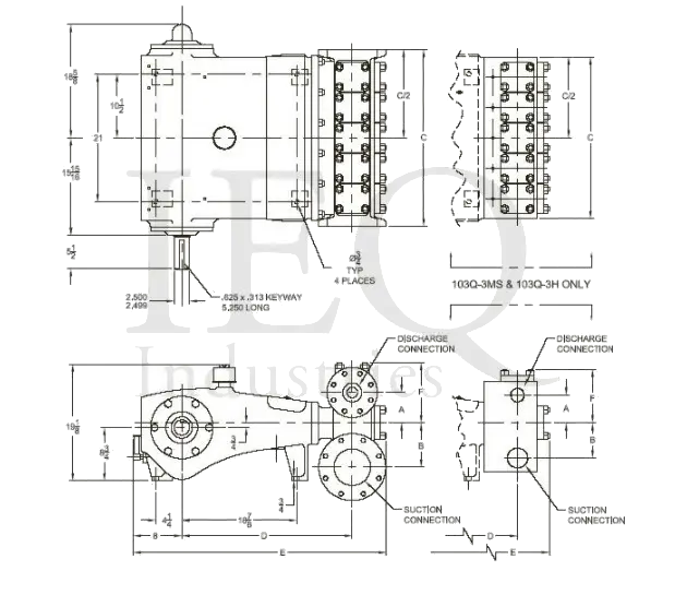 Wheatley Q3115 Pump Drawing