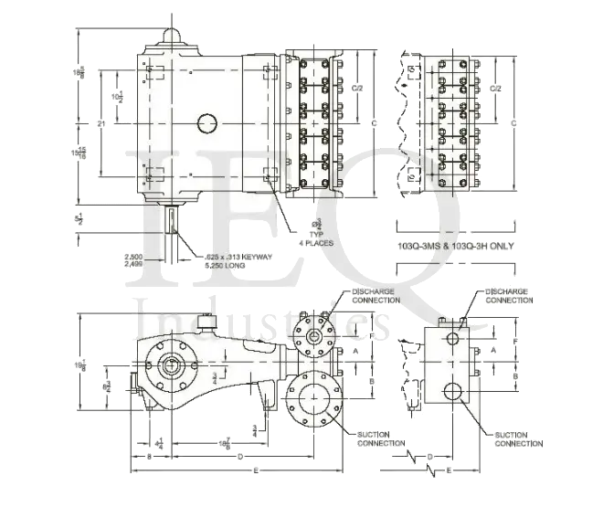 Wheatley Q3150 Pump Drawing