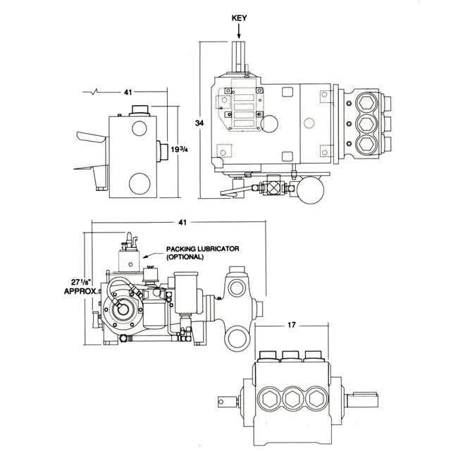 Wheatley T385 Pump Drawing